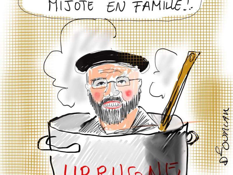 Un petit air de Corée du Nord pour Urrugne