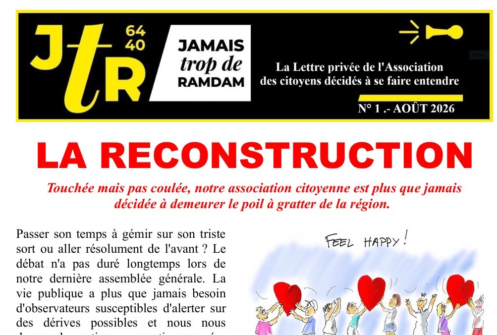 LA PREMIÈRE LETTRE PRIVÉE DE RAMDAM DÉSORMAIS ACCESSIBLE